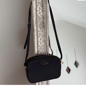 Kate Spade Black Textured Handbag